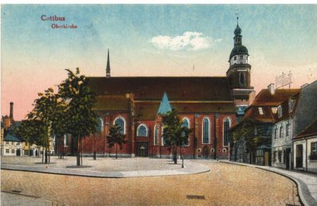 Oberkirche um 1911, Fotograf unbekannt