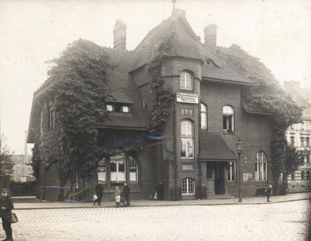Spreewaldbahnhof Cottbus um 1930; Fotograf unbekannt